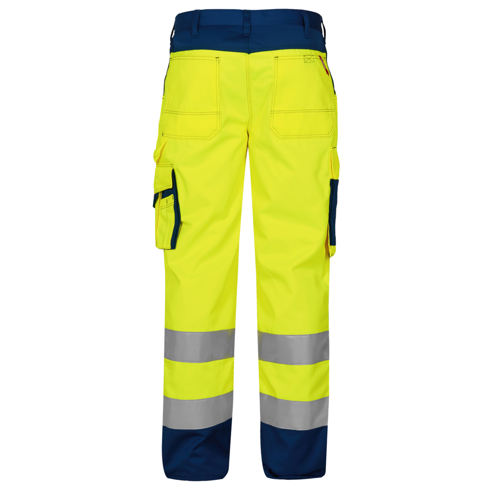 ***HALF PRICE*** 2501 ENGEL Safety Trousers Yellow/Navy Class 2