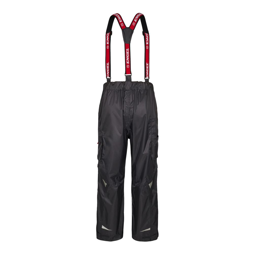 ENGEL Waterproof Trousers 2812 Black with Braces attached - MED