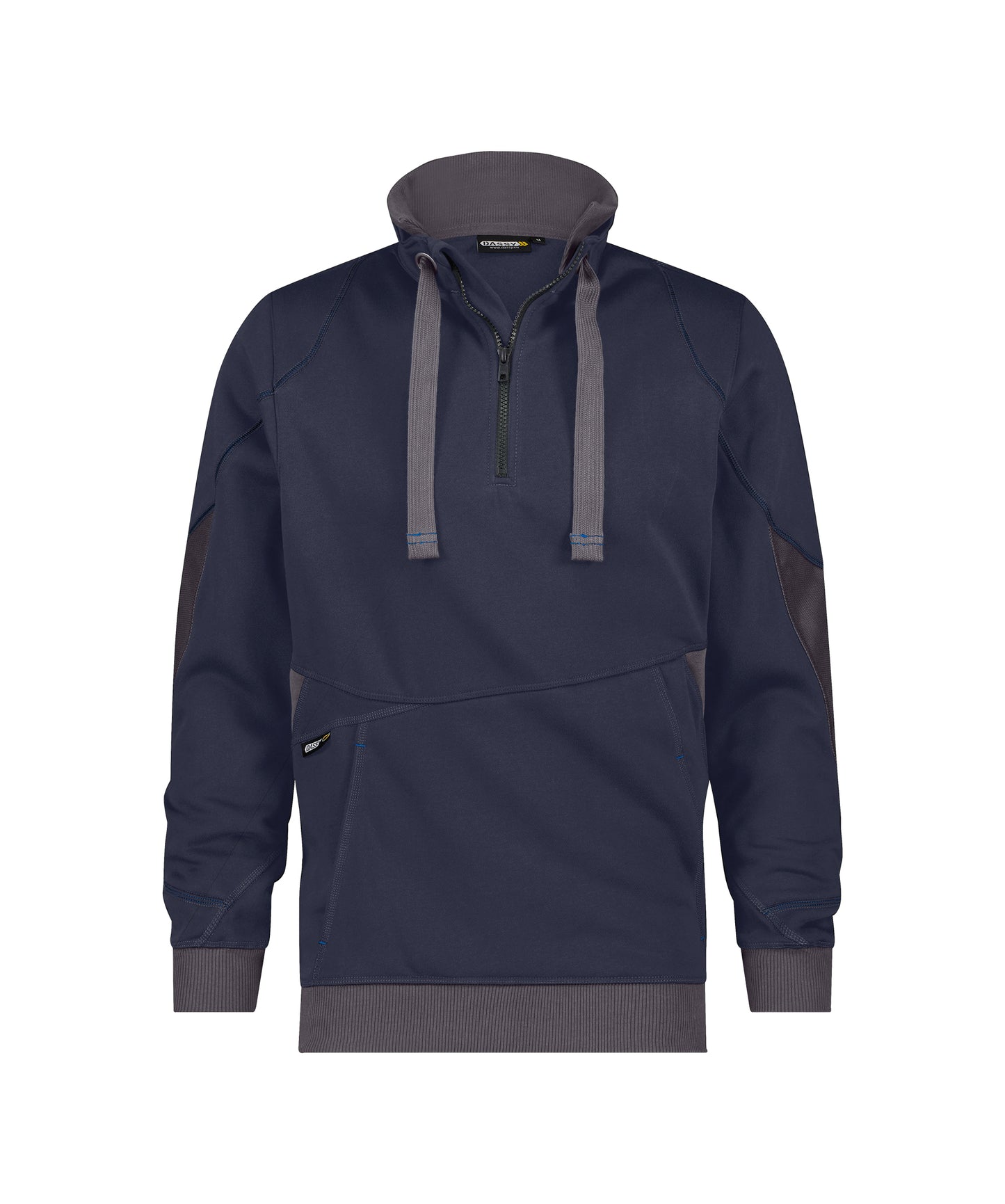DASSY Stellar Half Zip Sweatshirt Navy/Grey