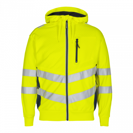 ENGEL Safety Hi Vis Zip Up Hoodie 8025