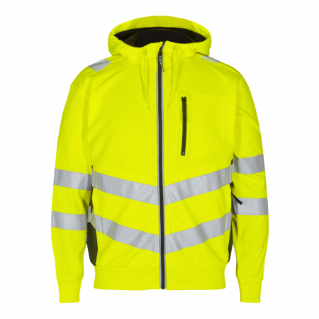 ENGEL Safety Hi Vis Zip Up Hoodie 8025