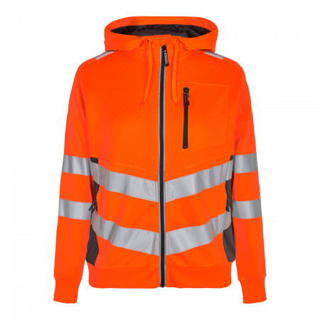 ENGEL Safety Hi Vis Zip Up Hoodie 8025
