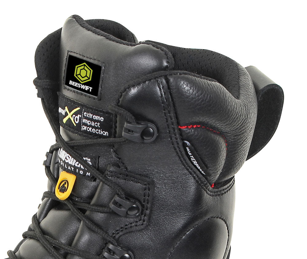 Metal Free Trencher Metatarsal Protection Side Zip Safety Boot CF67