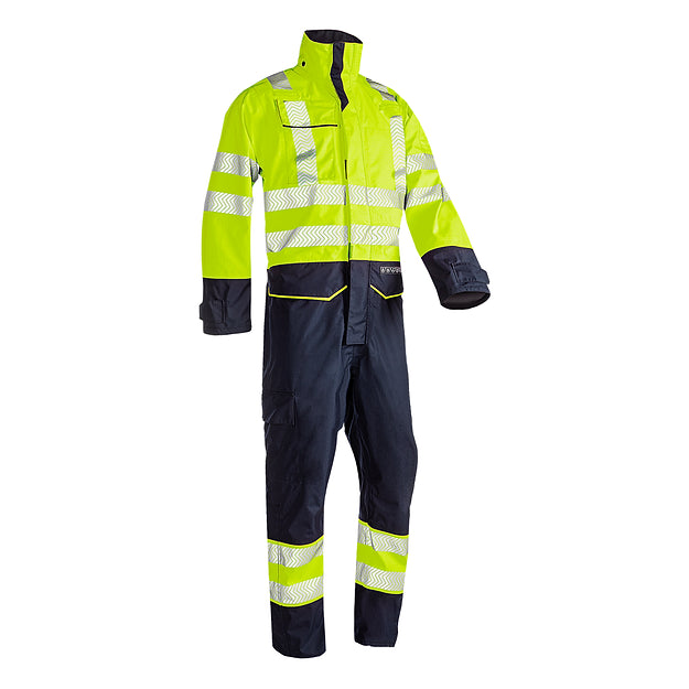 Aksdal Hi-vis rain coverall with ARC protection