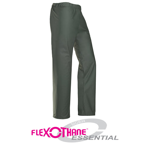FLEXOTHANE Essential Bangkok Waterproof Rain Trousers 6360 GREEN