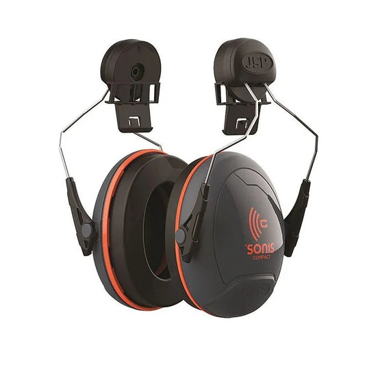 JSP Sonis Compact Helmet Mounted Ear defenders for JSP Evo helmet - 31dB SNR