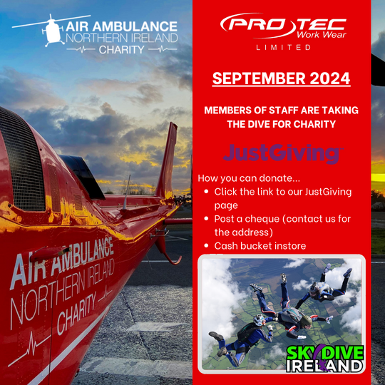 NI Air Ambulance Fundraiser / Sky-dive September 2024