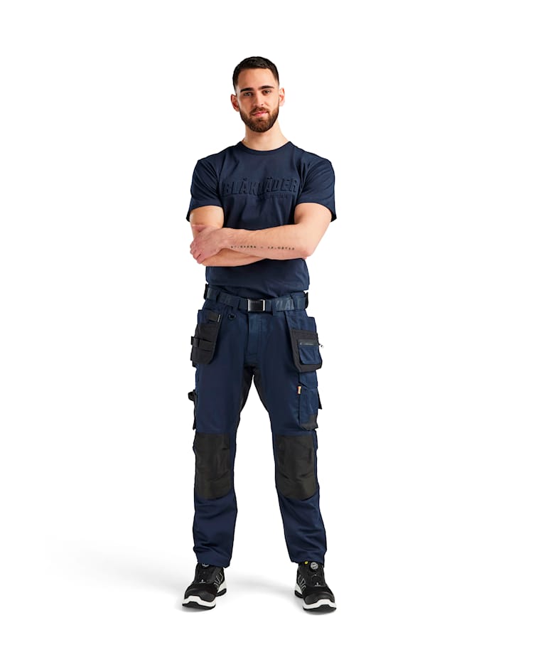 BLAKLADER 1750 Craftsman Trouser with Stretch *FREE GLOVES & HAT*