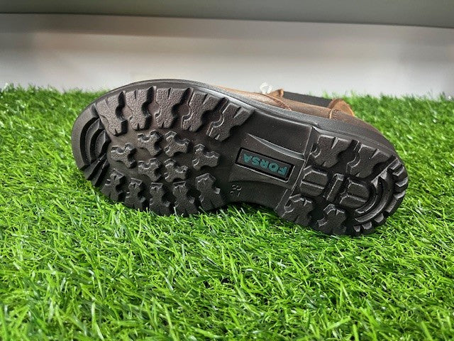 Kids Sigma Leather Dark Brown Dealer Boot