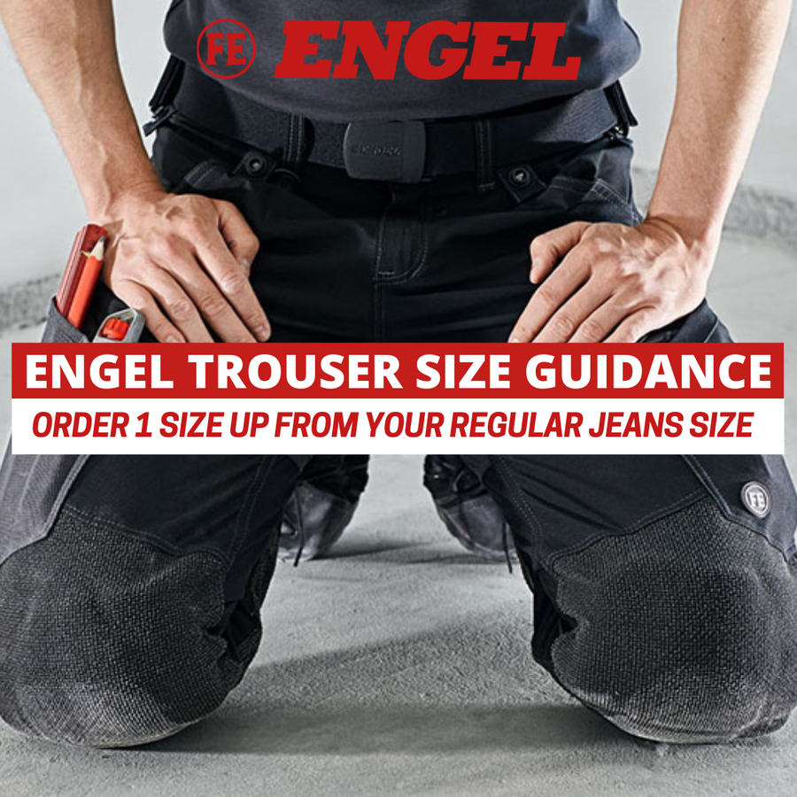 ENGEL Safety Super Stretch Trousers (various colours with Hi Vis Yellow) 2546