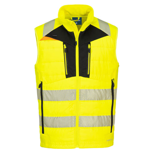 Hi Vis PW DX479 Padded Gilet body warmer
