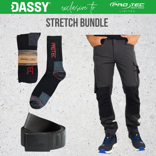 DASSY STRETCH TROUSER BUNDLE (No hanging pockets)