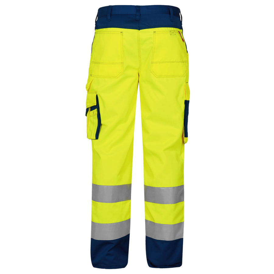 ***HALF PRICE*** 2501 ENGEL Safety Trousers Yellow/Navy Class 2