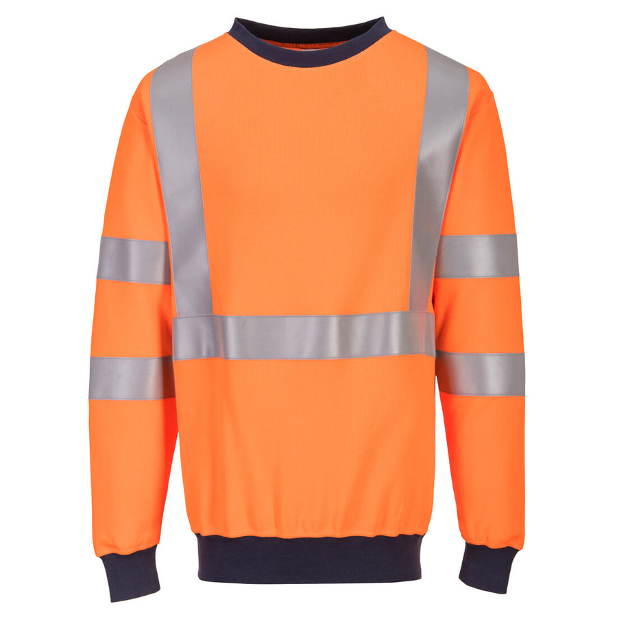 FR703 - Flame Resistant RIS Sweatshirt Orange