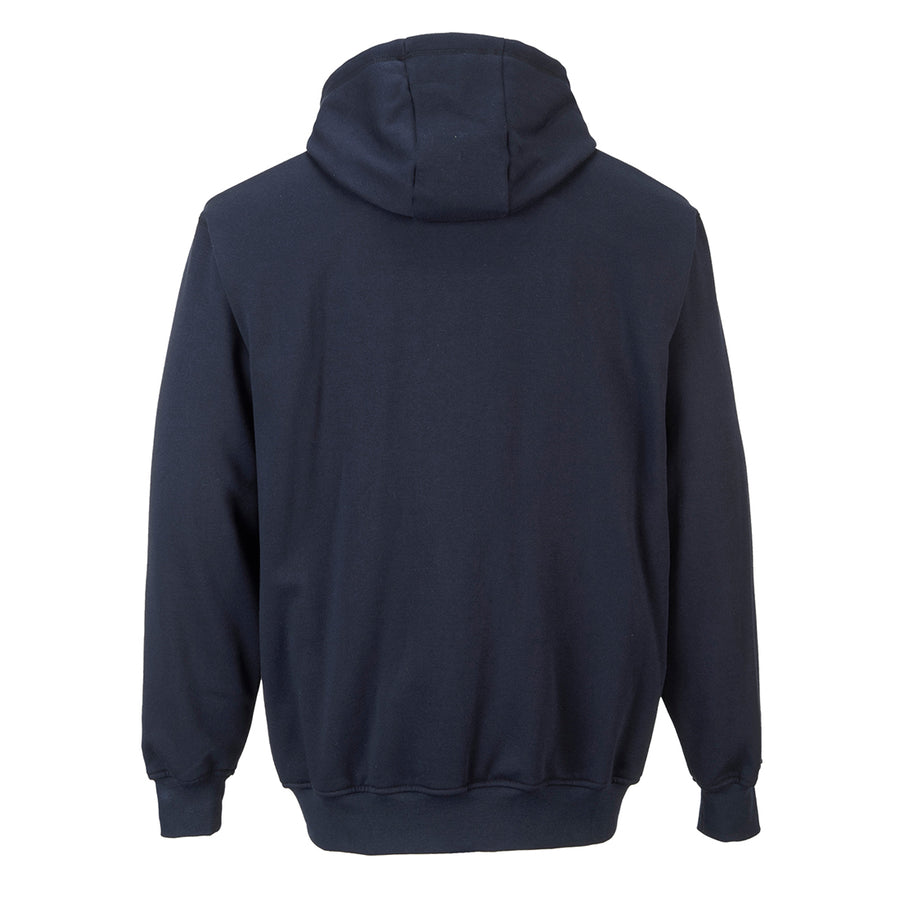 FR81 - FR Zip Front Hooded Sweatshirt Navy