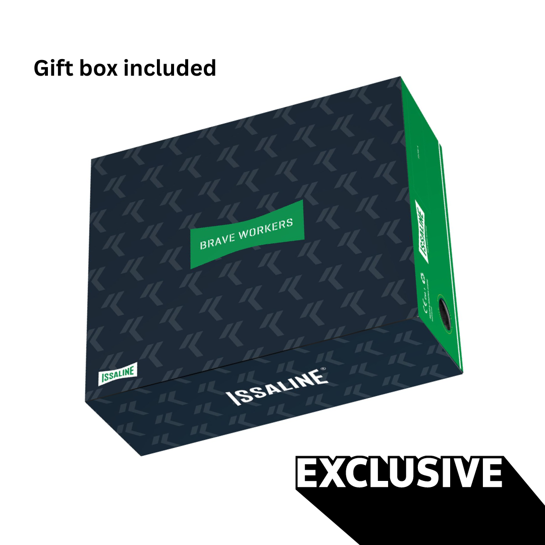 ISSALINE REVENGE KNIT FLEECE *GIFT BOX INC. - GREY KNIT