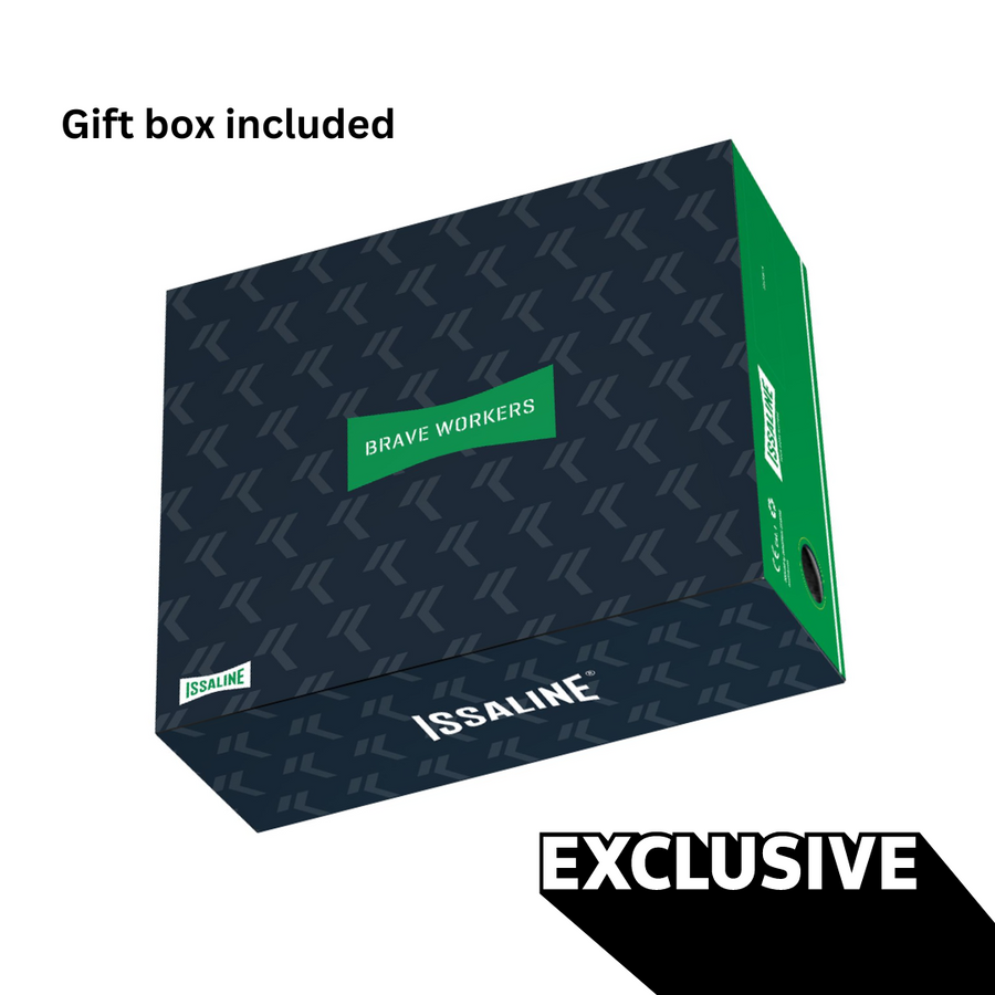 ISSALINE REVENGE KNIT FLEECE *GIFT BOX INC. - GREY KNIT
