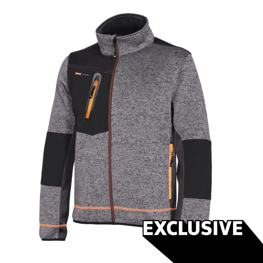 ISSALINE REVENGE KNIT FLEECE *GIFT BOX INC. - GREY KNIT
