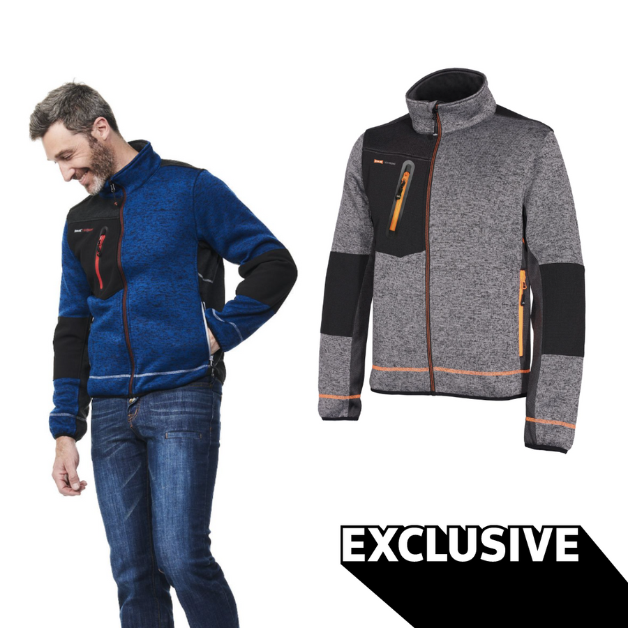 ISSALINE REVENGE KNIT FLEECE *GIFT BOX INC. - GREY KNIT