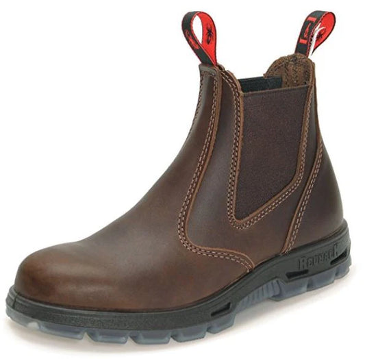 *NON SAFETY* REDBACK Jarrah Brown Soft Toe Boot (UBJK)