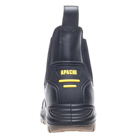 APACHE AP714 Safety Boot - Black (SUPER SEEDED WITH 'HAWK')