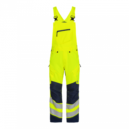 Hi Vis Yellow Super Stretch Safety Bib n Brace 3544-2 (Various Colour Options)