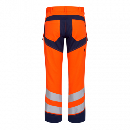 Hi Vis Orange Super Stretch Safety Trousers (various colours) 2544