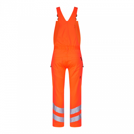 Hi Vis Orange Super Stretch Safety Bib n Brace 3544-2 (Various Colour Options)