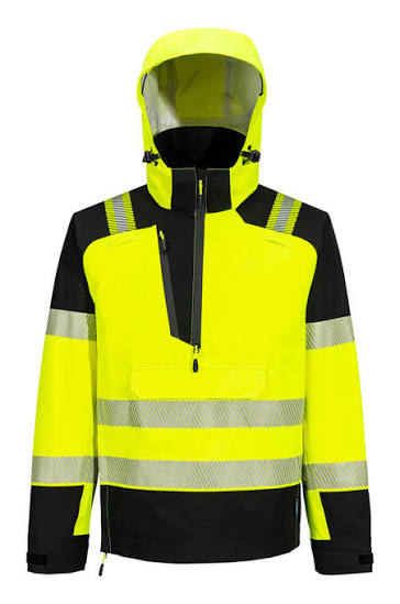 Hi Vis T161 Waterproof & Breathable Smock with Hood