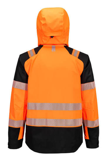 Hi Vis T161 Waterproof & Breathable Smock with Hood