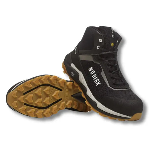 NORISK Athletic Mid Black Safety Trainer Boot