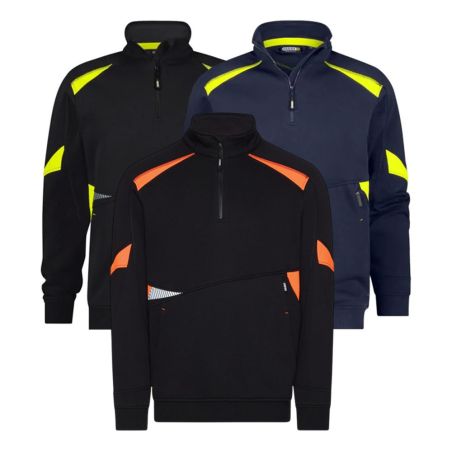 DASSY Aratu Half Zip Sweatshirt