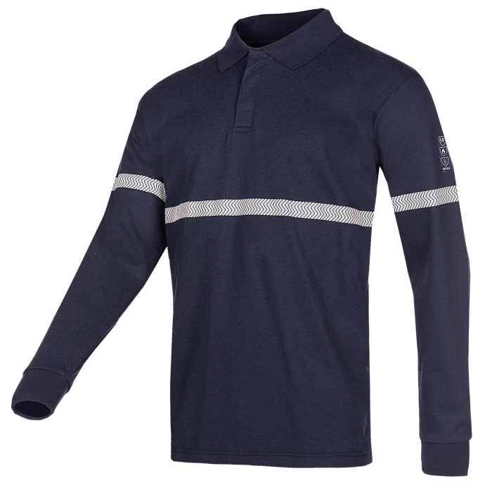 580a Bladel Navy Polo shirt with ARC protection