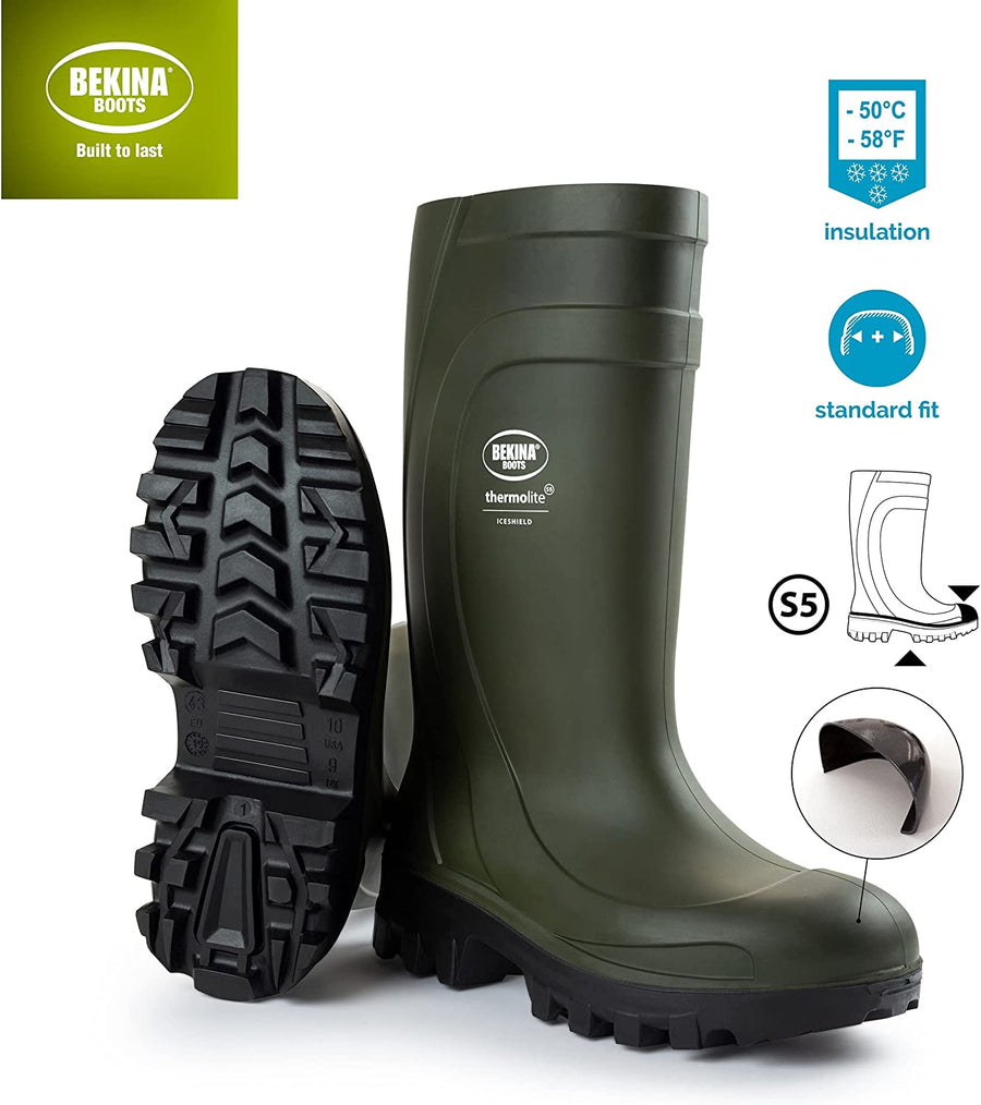 *SPECIAL OFFER* Bekina Thermolite IceShield, steel toe cap and midsole (S5)