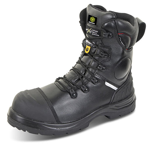 Metal Free Trencher Metatarsal Protection Side Zip Safety Boot CF67