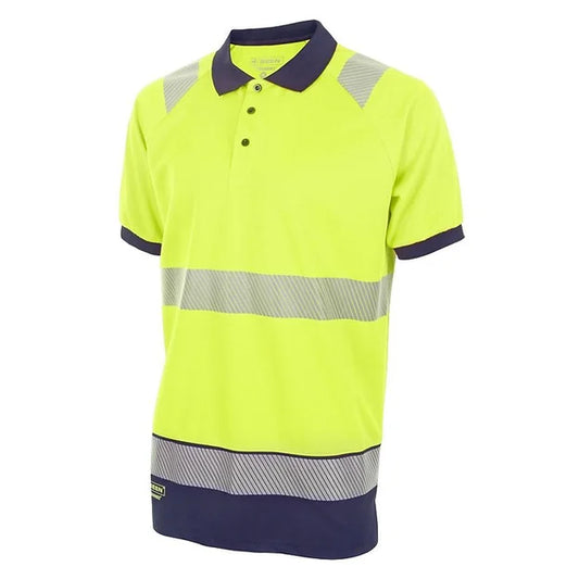 HIVIS TWO TONE POLO SHIRT S/S