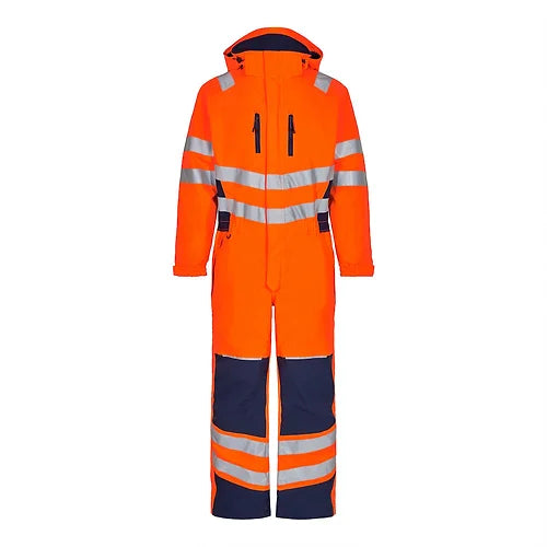Hi Vis Safety Winter Coverall