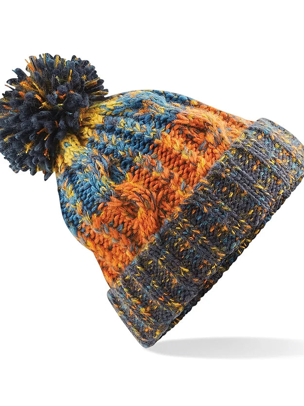 Kids SHERPA Lined Pom Pom Hat