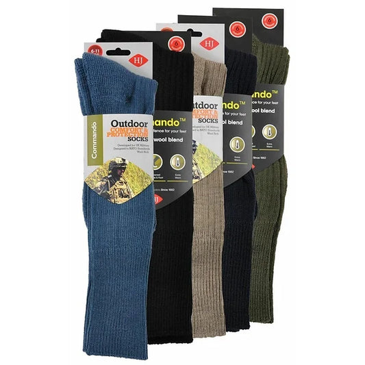 Commando Socks (Six Pack)