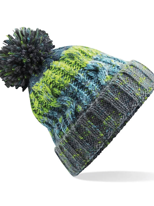 Kids SHERPA Lined Pom Pom Hat