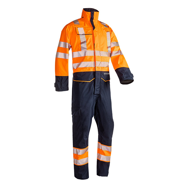Aksdal Hi-vis rain coverall with ARC protection
