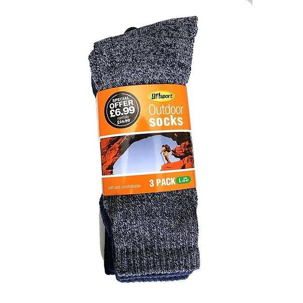 GRI-SPORT Outdoor Multipack Socks