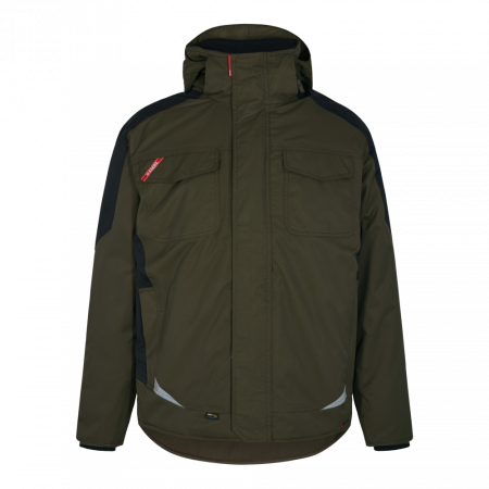 Forest Green Galaxy Winter Jacket